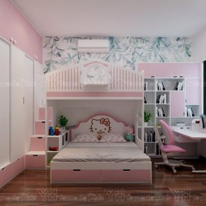 giường tầng hello kitty GT11